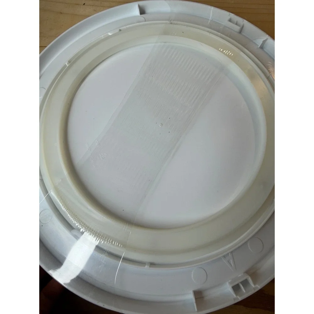 Rubbermaid Twin Turntable 2937 White 2 Tier Lazy Susan Spice Rack Organizer 10.5